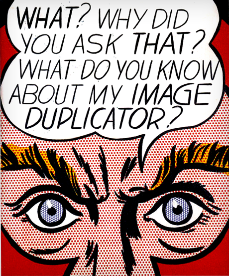 Roy Lichtenstein Image Duplicator
